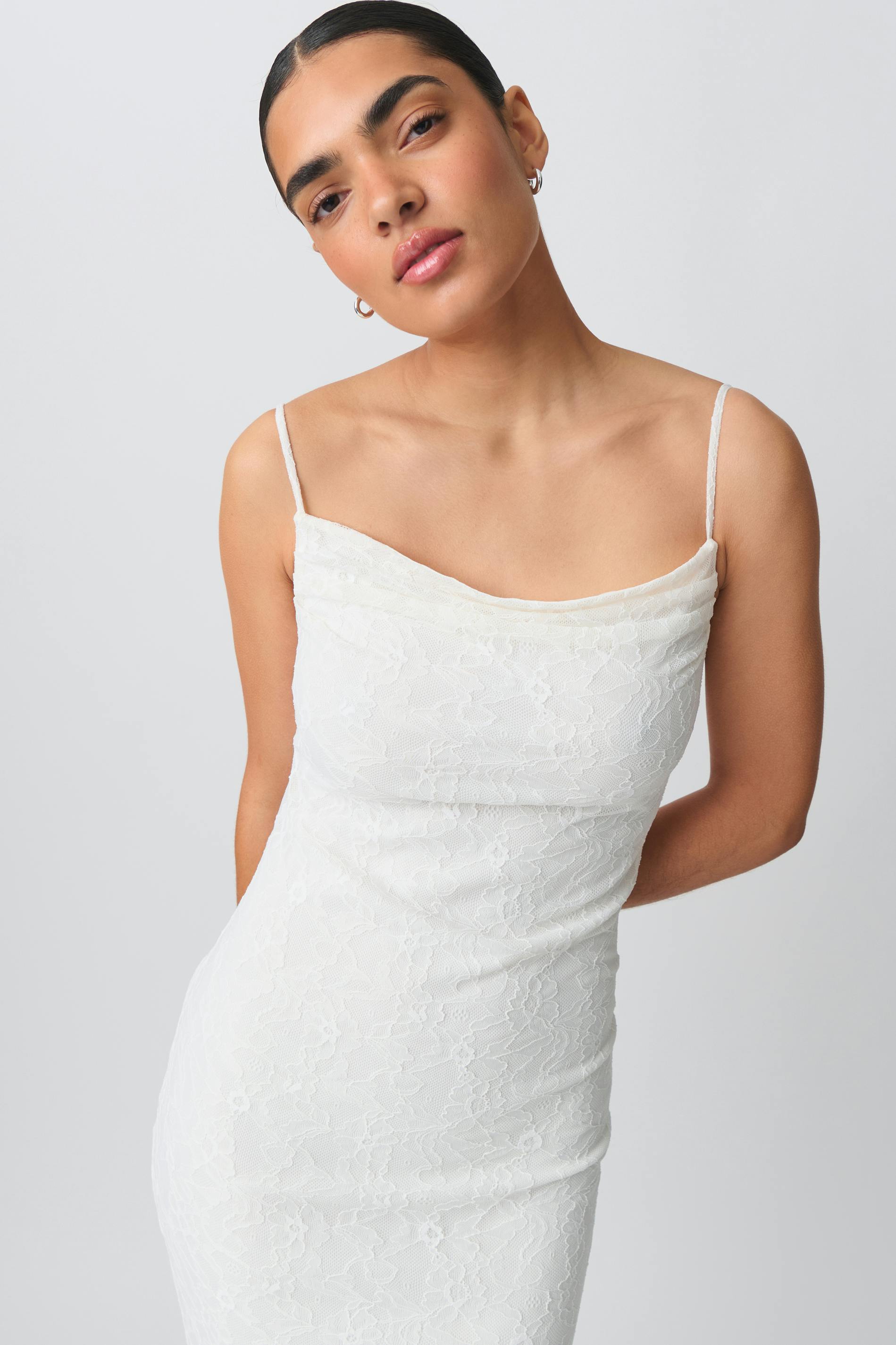 Lace maxi dress