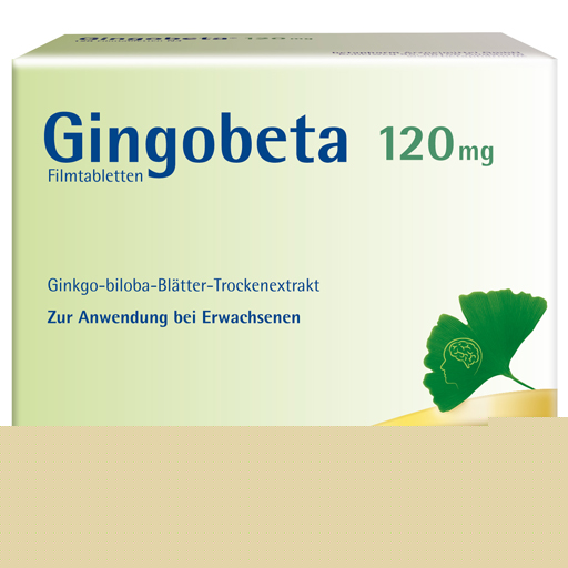 GINGOBETA 120 mg Filmtabletten  120 St  Filmtabletten