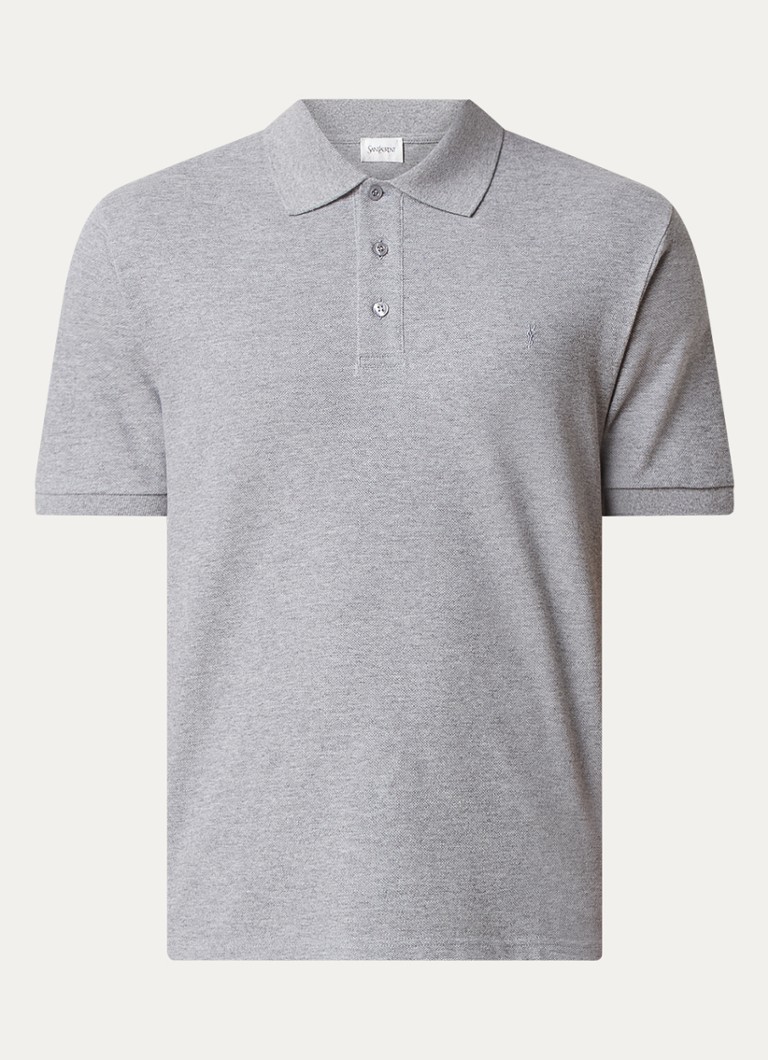 Saint Lauren Polo majica regularnog kroja s logom
