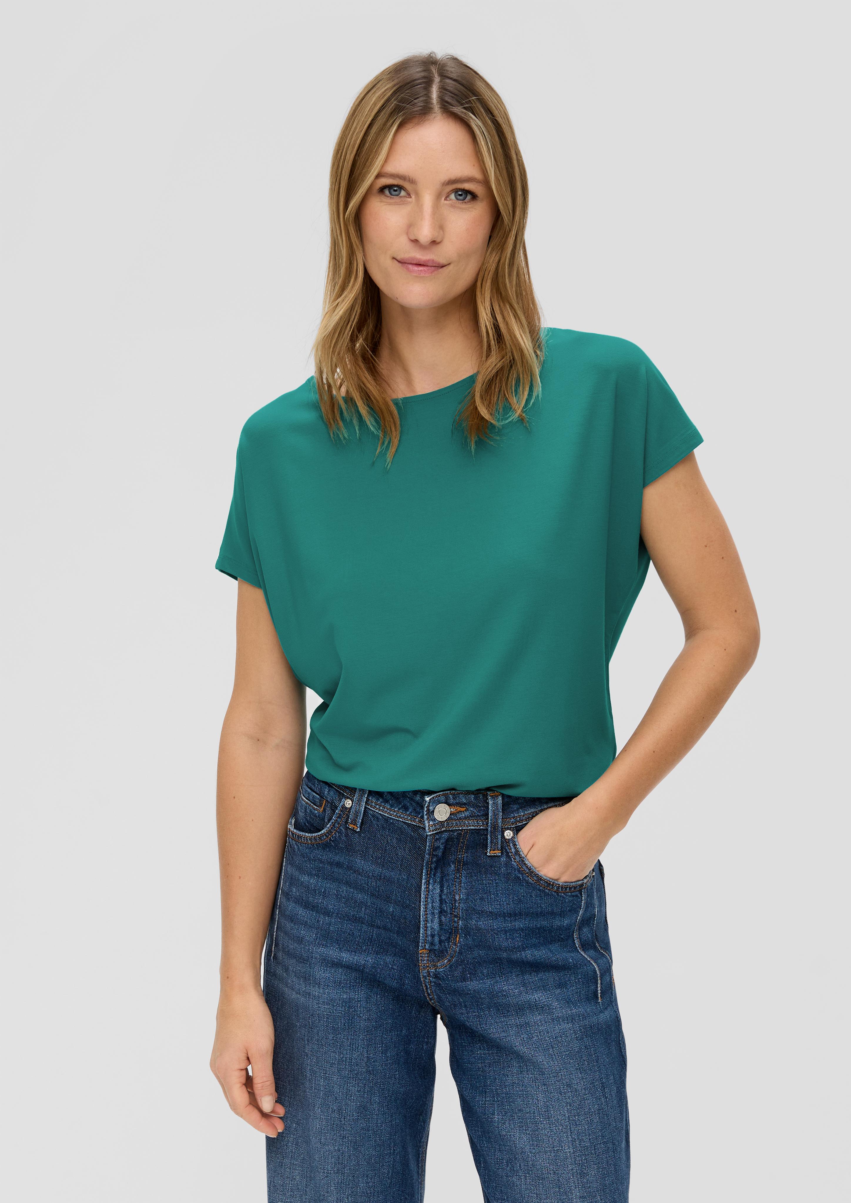 T-Shirt aus Viskosestretch  2145726-6680