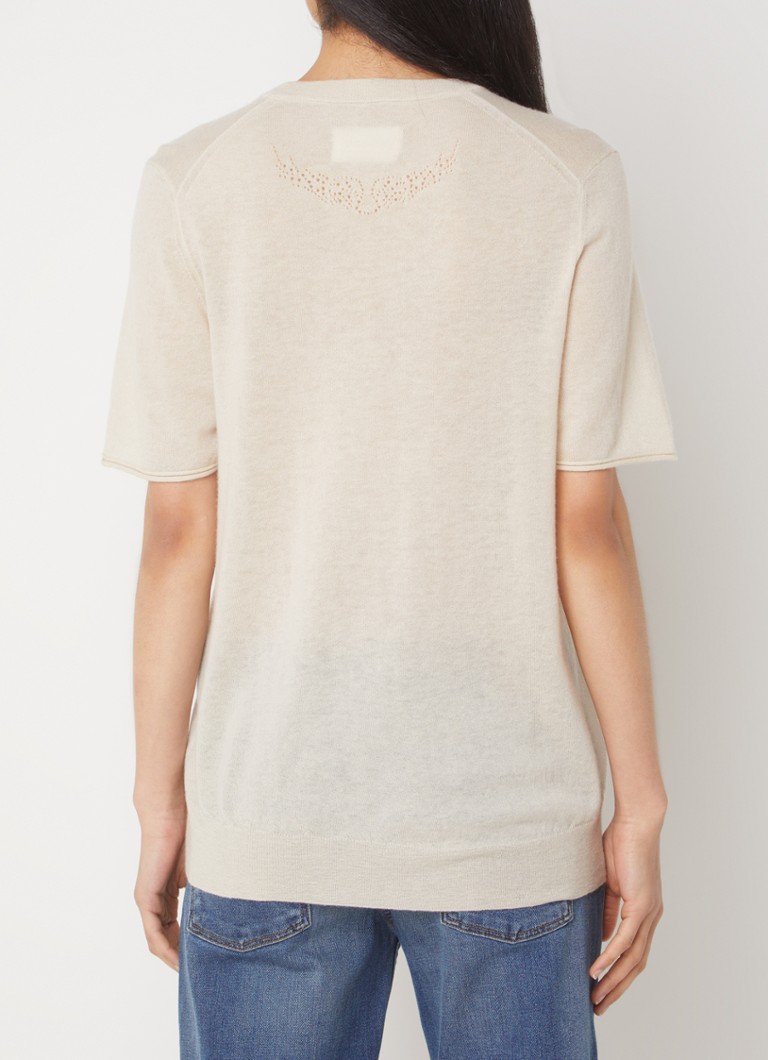 Zadig&Voltaire Ida Wings cashmere T-shirt