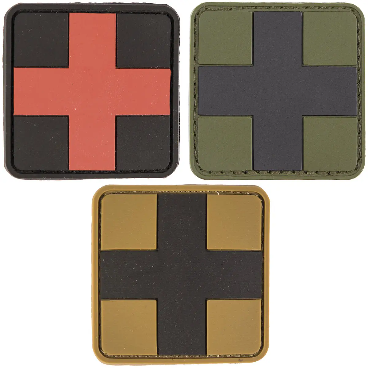 Patch 3D First Aid large versch. Farben