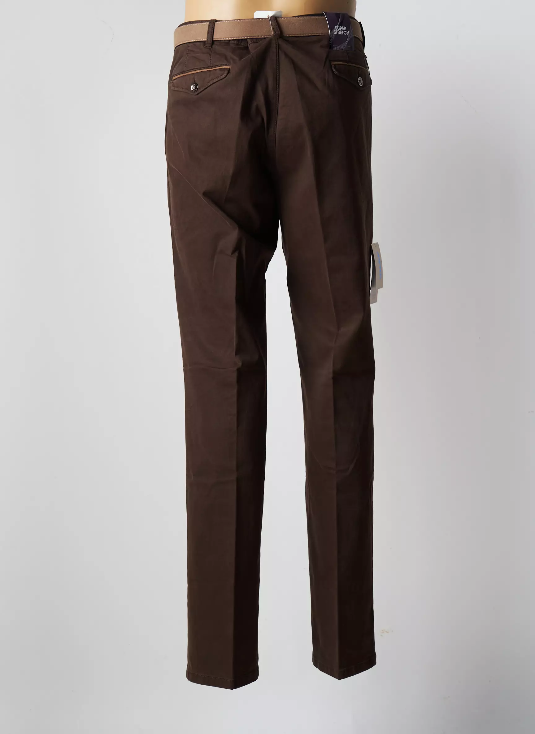 Meyer Pantalons Chino Homme couleur marron