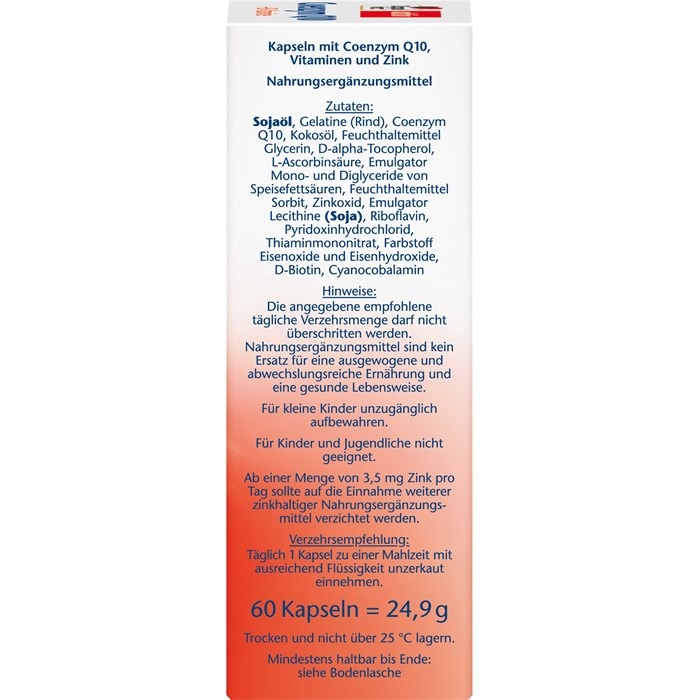 Coenzym Q10 + B-Vitamine