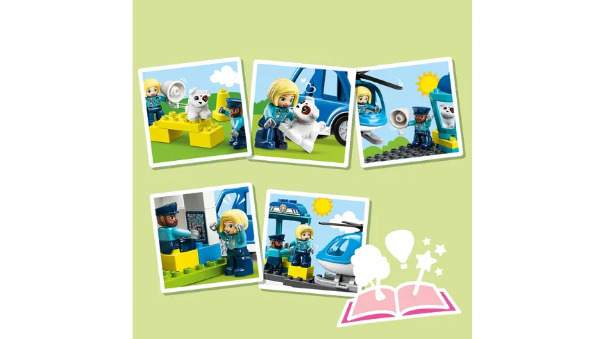 LEGO DUPLO 10959 Polizeistation mit Hubschrauber