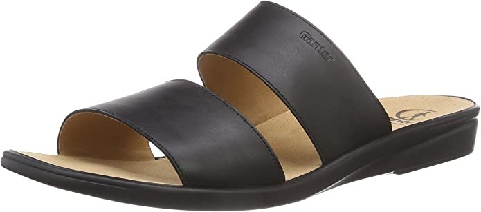 GANTER Komfort Sandalen schwarz