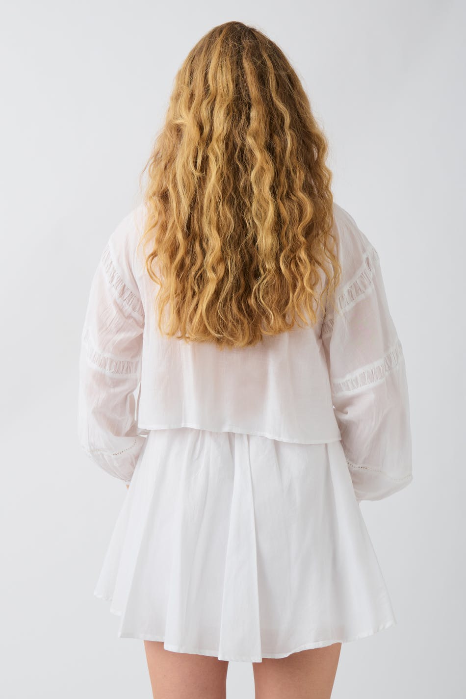 Volume mini skirt