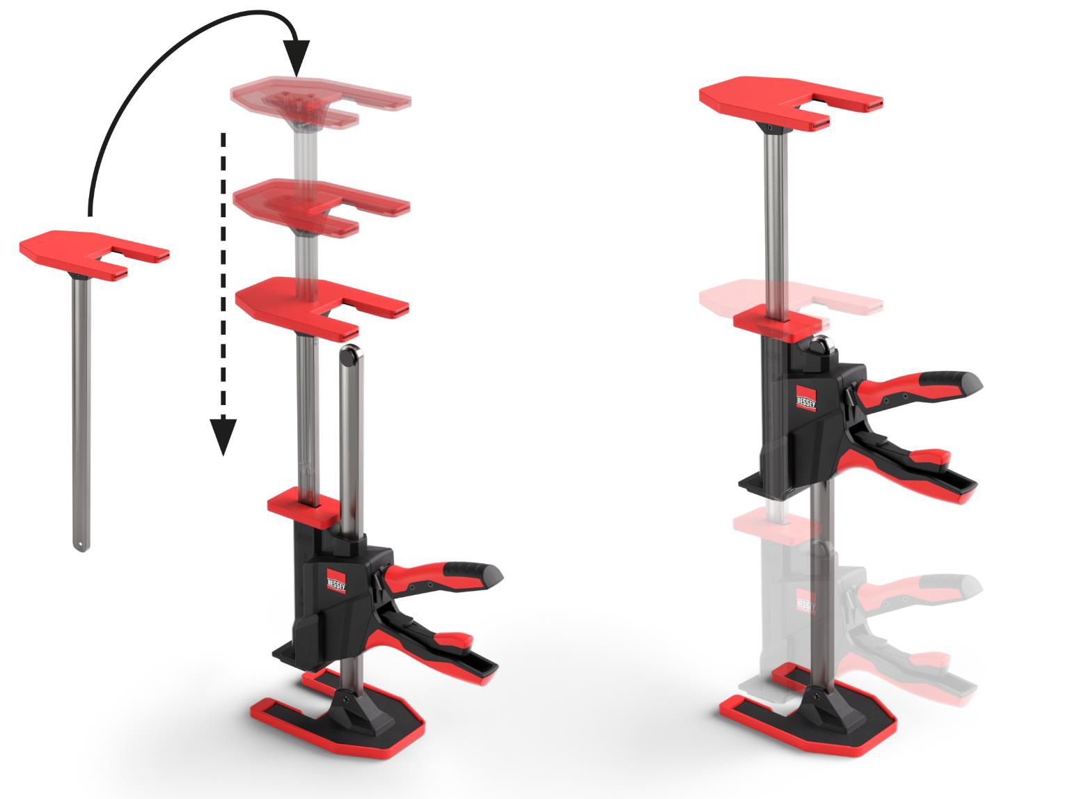 Bessey BEY-IK BEYCEPS Installationskit für BEY23