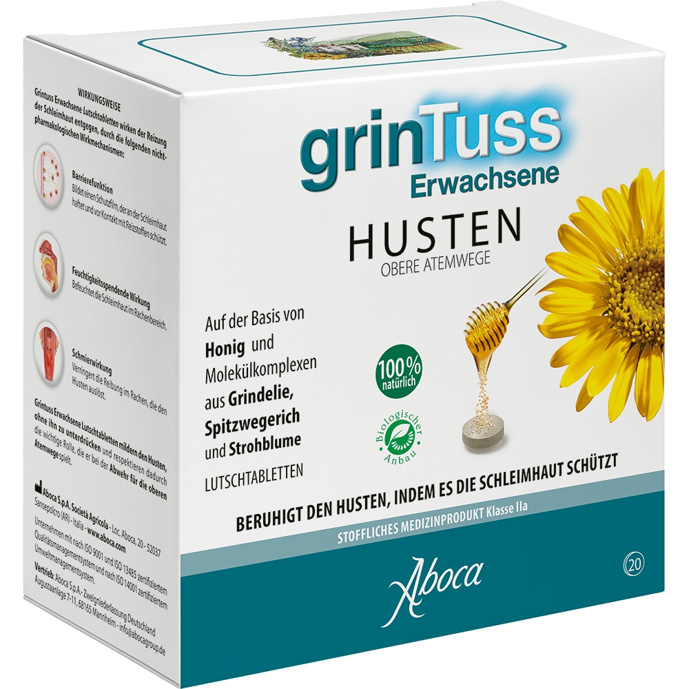 GRINTUSS Erwachsene Lutschtabletten