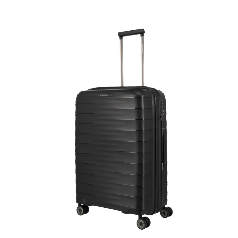 Travelite MOOBY Trolley M (66 cm) - Schwarz