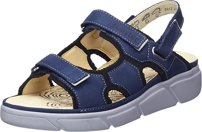 GANTER Sling-Pumps blau Halina