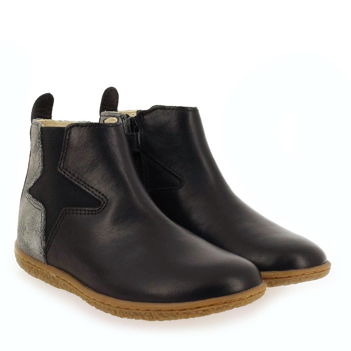 Kickers  VERMILLON H20  - Noir Argent