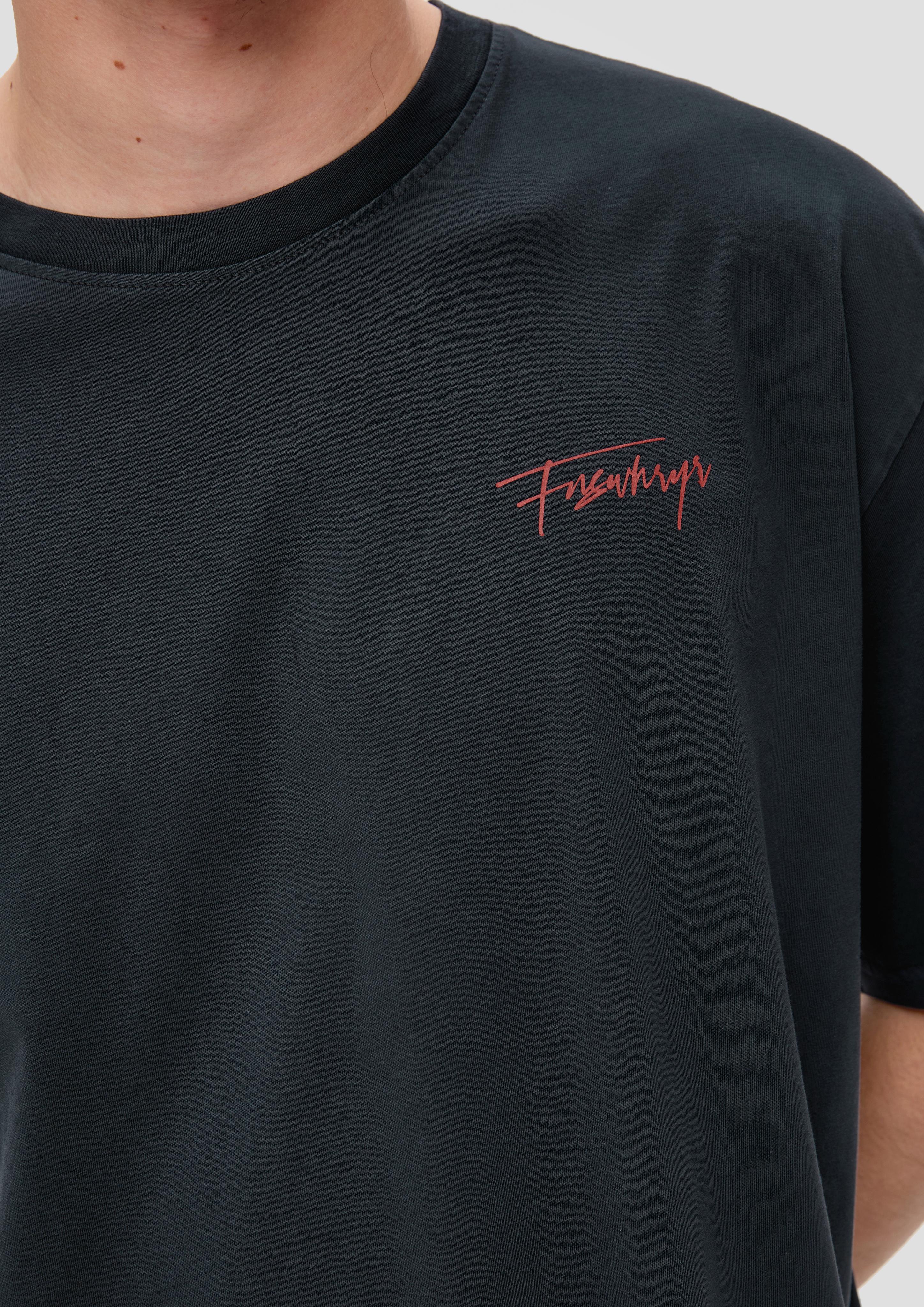 T-Shirt mit Backprint  2140690-98D0