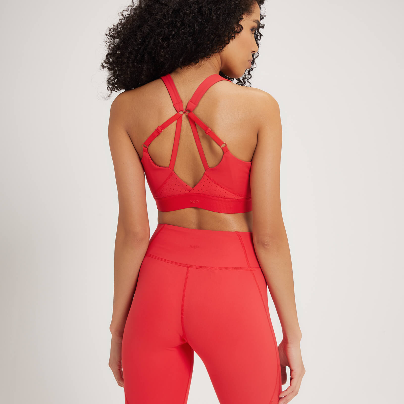 Brassière de sport MP Power Ultra pour femmes – Rouge danger