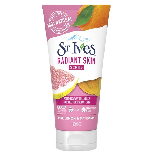 St. Ives Radiant Skin Pink Lemon & Mandarin Peeling 150ml