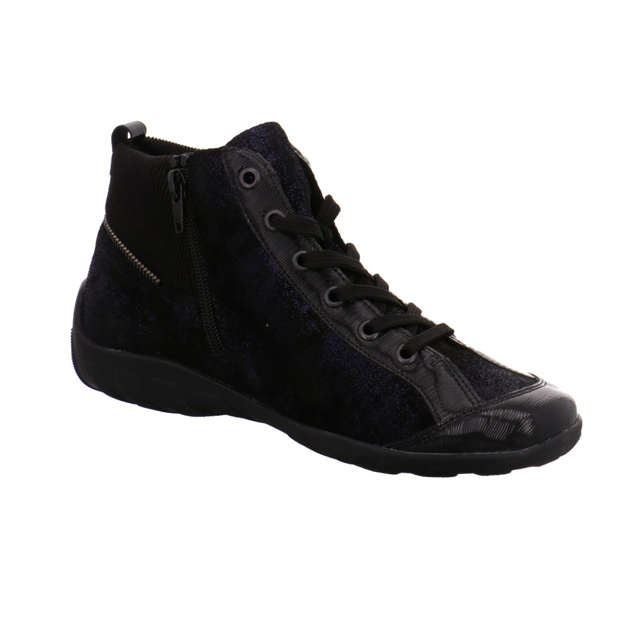 REMONTE Schnür-Stiefeletten schwarz Boots