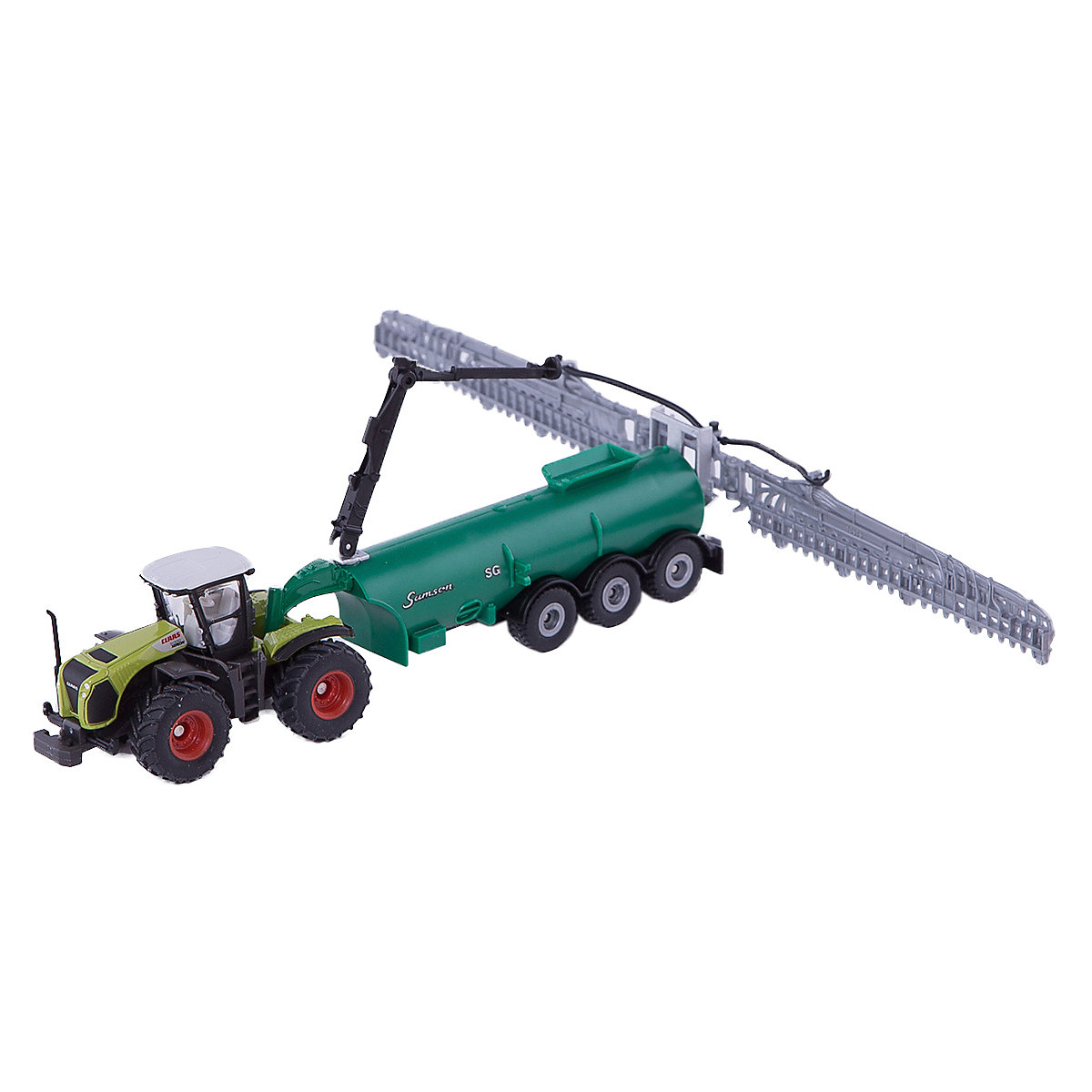 SIKU 1827 Claas Xerion mit Fasswagen 1:87