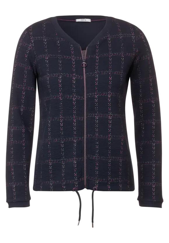 CECIL Moderne Struktur Karojacke