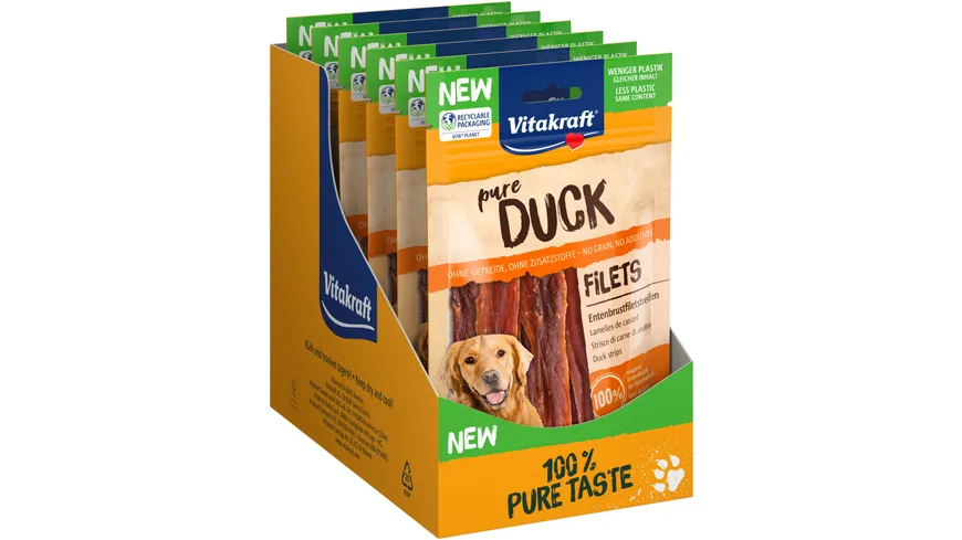 Vitakraft Hundesnack DUCK Entenfleischstreifen 80 g