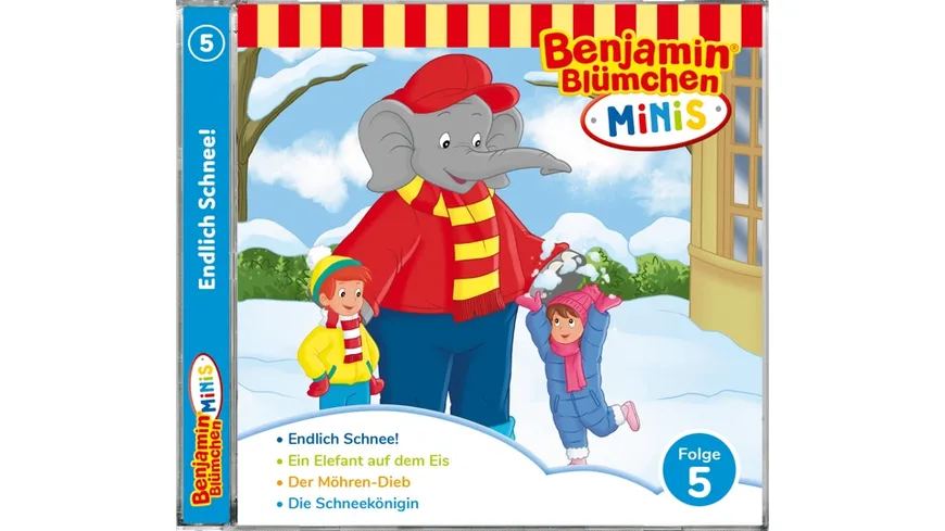 Benjamin Minis-Folge 5:Endlich Schnee!/Ein Elefant