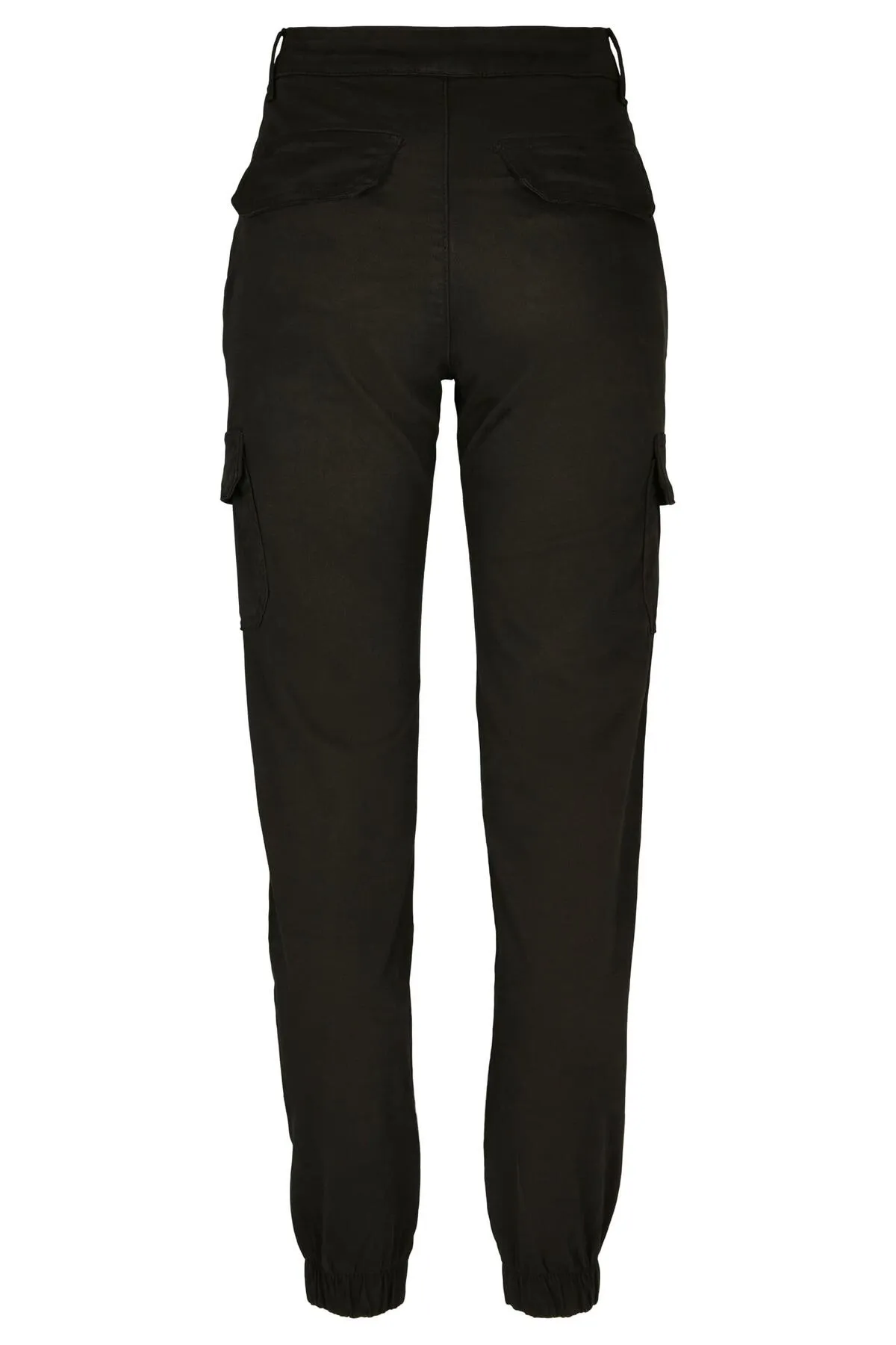 Urban Classics  Damen Cargohose mit hoher Taille für Damen