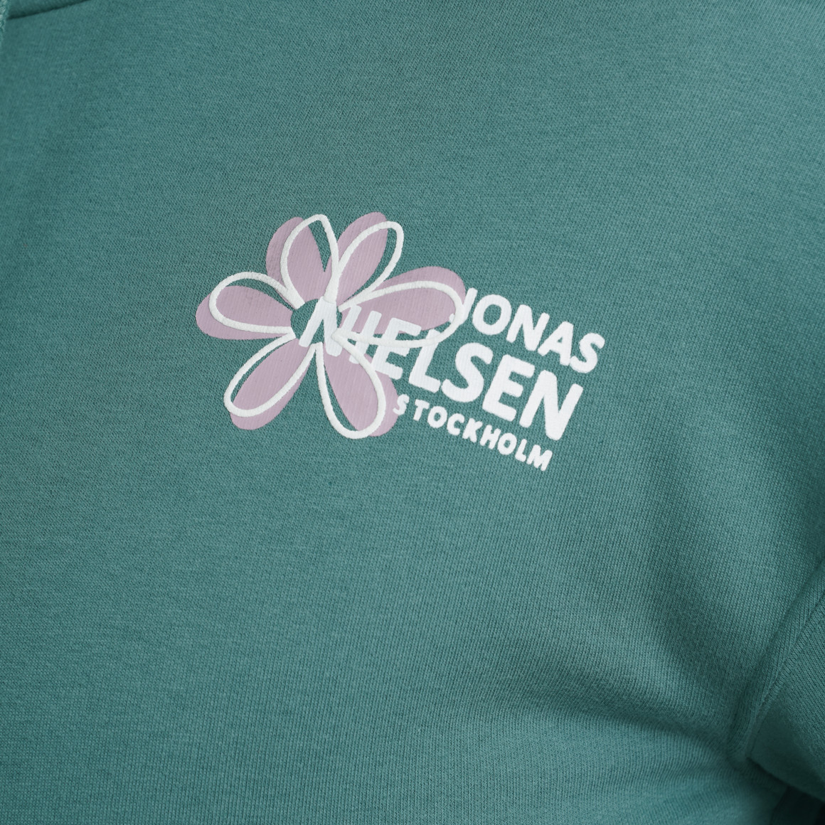 Herren Hoodie mit gummiertem Print