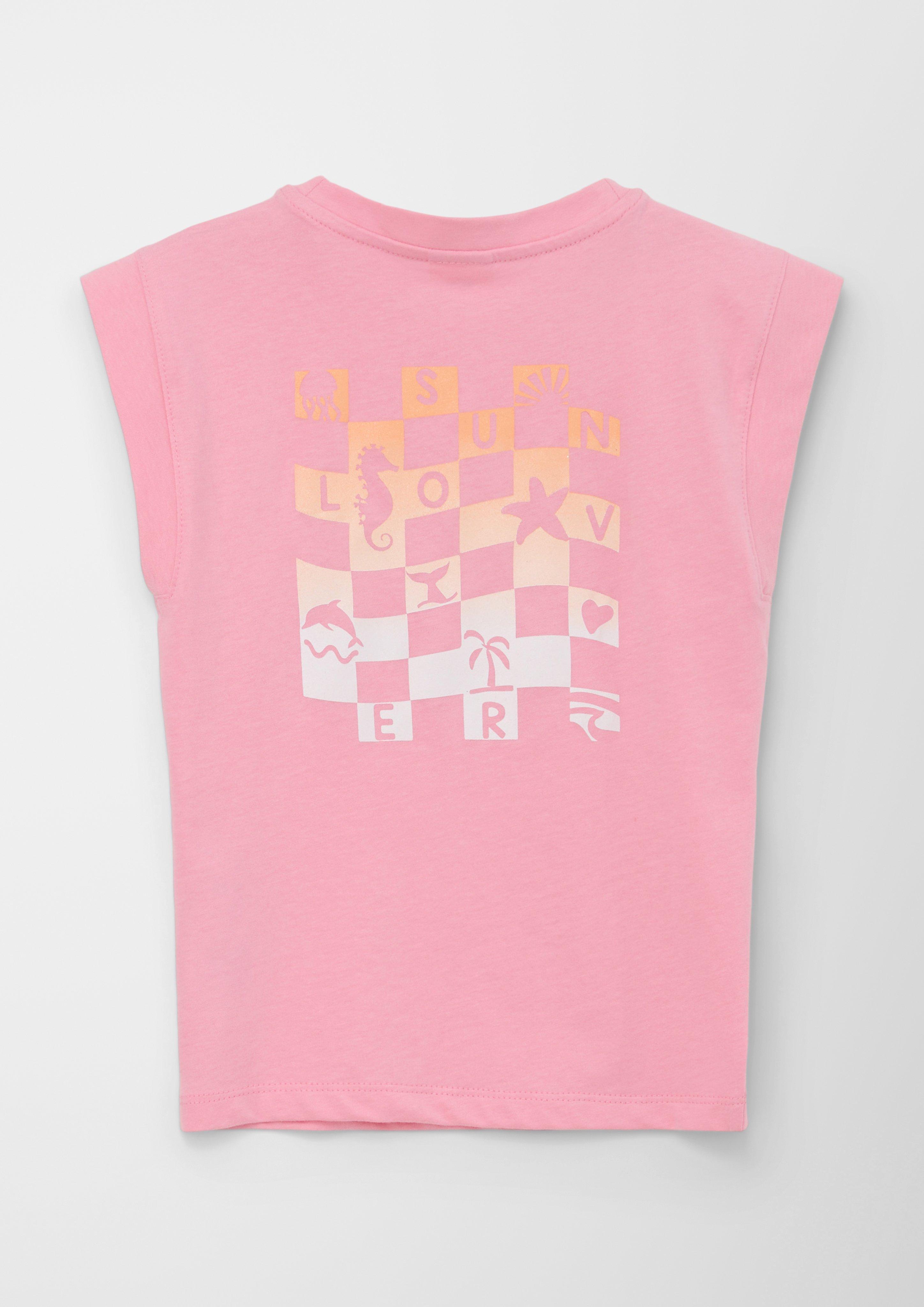 Jerseyshirt mit Backprint  2130577-4325