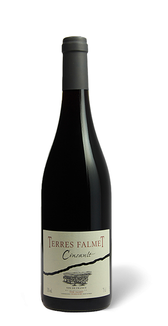 - Domaine des Terres Falmet Cinsault Vin de France  2019  75 cl - Rouge