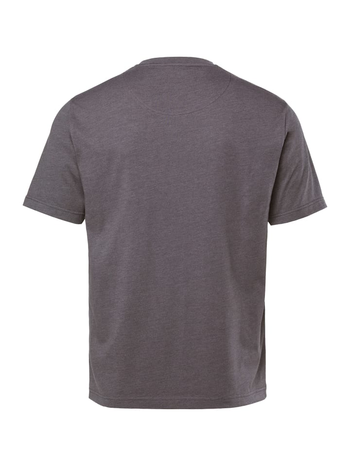 Men Plus Kurzarm T-Shirt in blue denim günstig kaufen