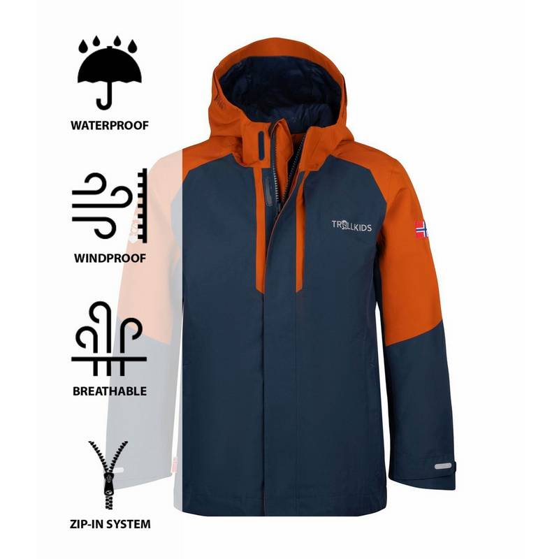 Trollkids Skaland Funktionsjacke Kinder