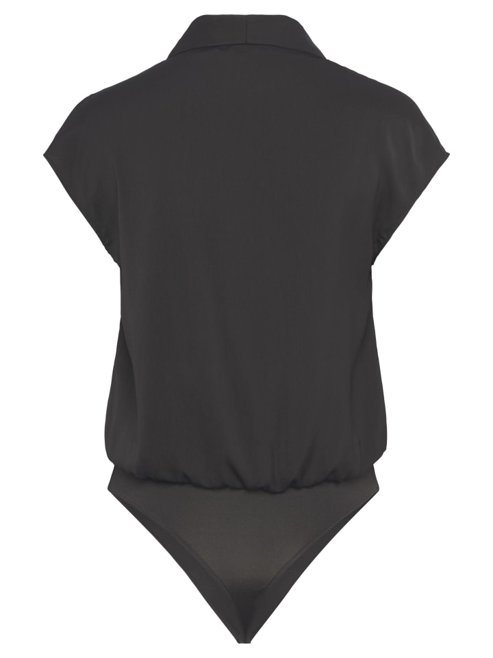 LASCANA Blusenbody in schwarz günstig kaufen