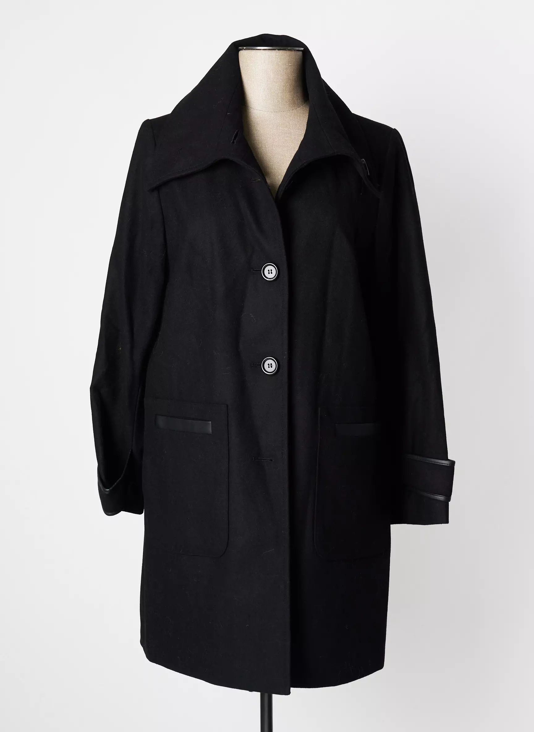 Thermolactyl By Damart Manteaux Longs Femme couleur noir