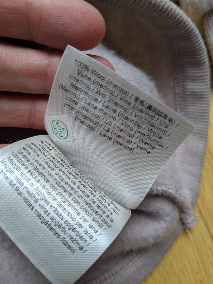 Wheat 100% Merino Wollfleece Jacke Cardigan in Flieder Lila günstig kaufen 86