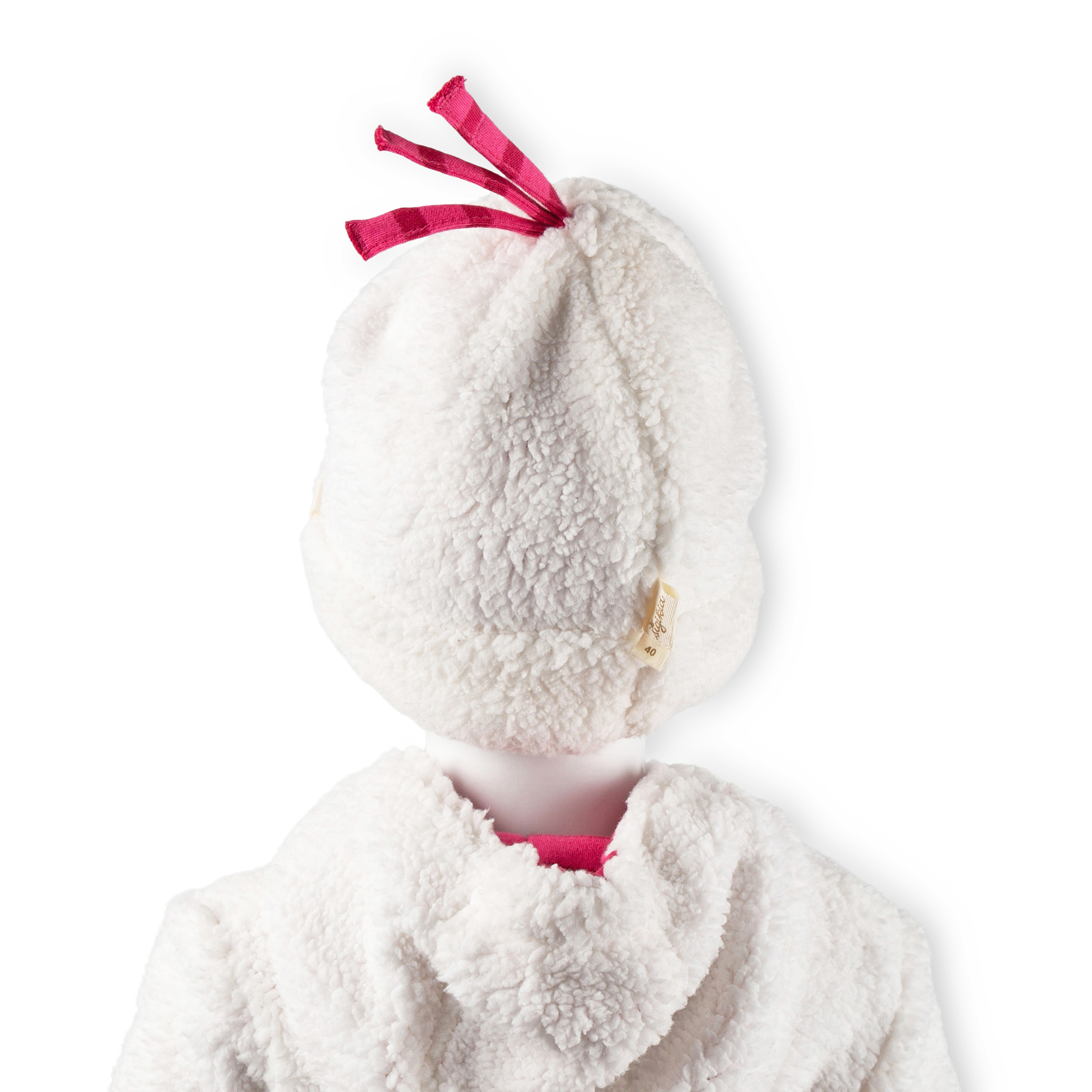 Baby Teddy-Mütze, weiß
