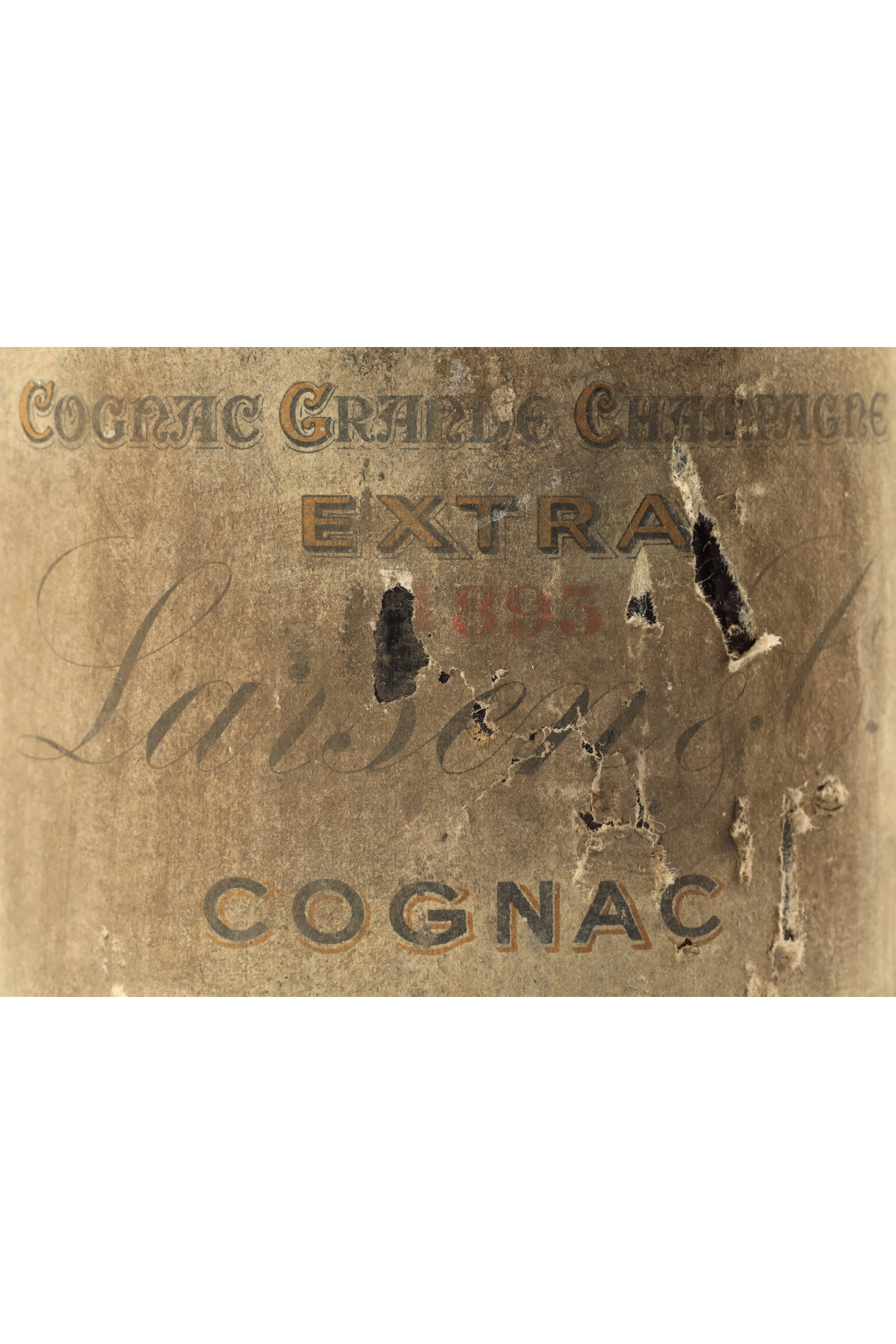 Larsen Et Co. Extra Grande Champagne 1893, Cognac