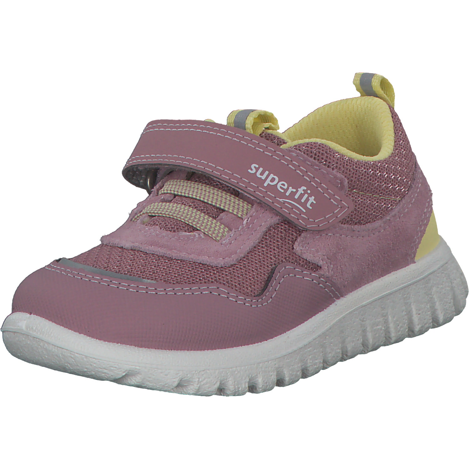 Superfit SPORT7 MINI 06204 W, Slipper (Kinder), Kinder, ROSA/GELB