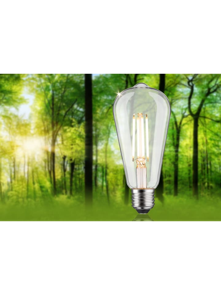 paulmann LED Eco-Line ST64 E27 806lm 4,3W 3000K 3step dim klar 230V B günstig kaufen onesize