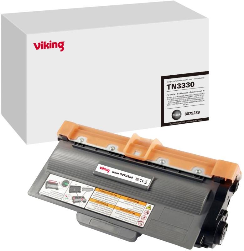 Viking TN-3330 Kompatibel Brother Tonerkartusche Schwarz