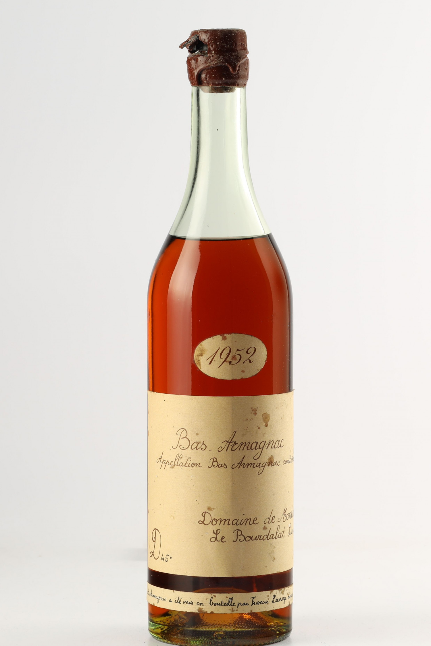 Darroze Domaine De Montarou Bas Armagnac 1952, Armagnac