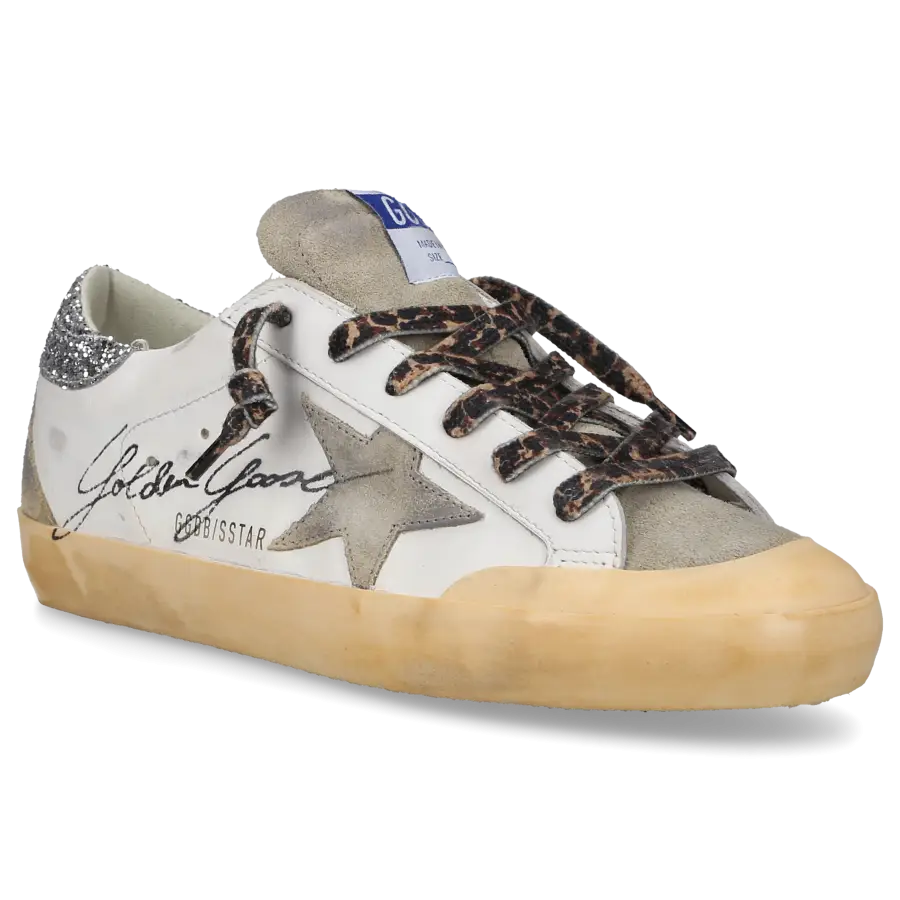 Golden Goose - Sneaker low SUPER-STAR Veloursleder - grau