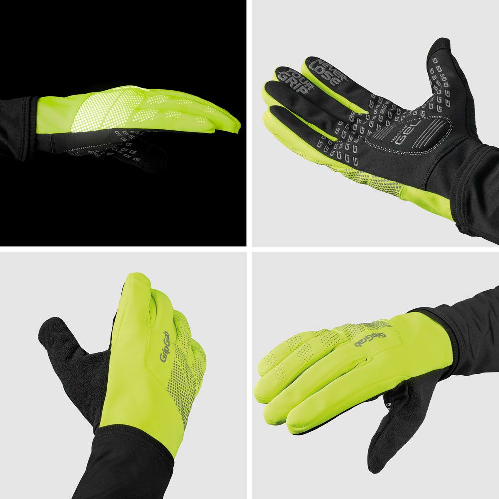 GripGrab Ride Windproof Hi-Vis - Übergangshandschuhe kaufen | Bike-Discount