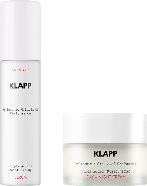 KLAPP Skin Care Science Triple Action Moisturizing Power Duo Set Gesichtspflegeset