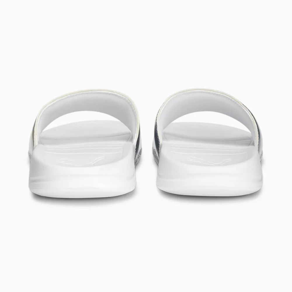 PUMA Popcat 20 Iridescent Slides 391014_01 / weiss