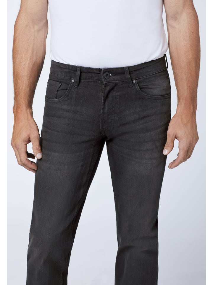 Oklahoma Jeans Jeans in Schwarz günstig kaufen