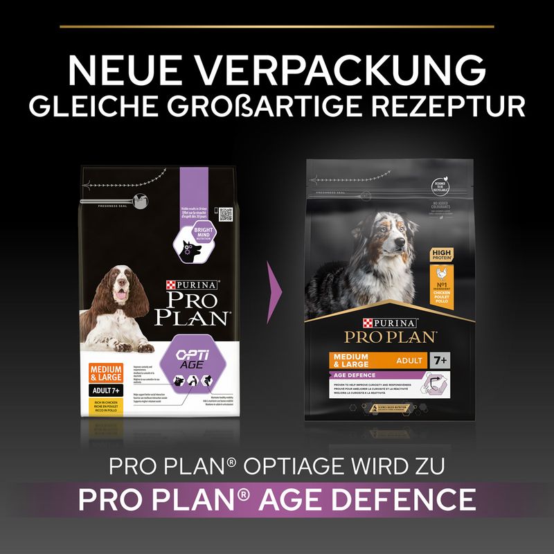 PURINA PRO PLAN Medium & Large Adult 7+ Age Defence