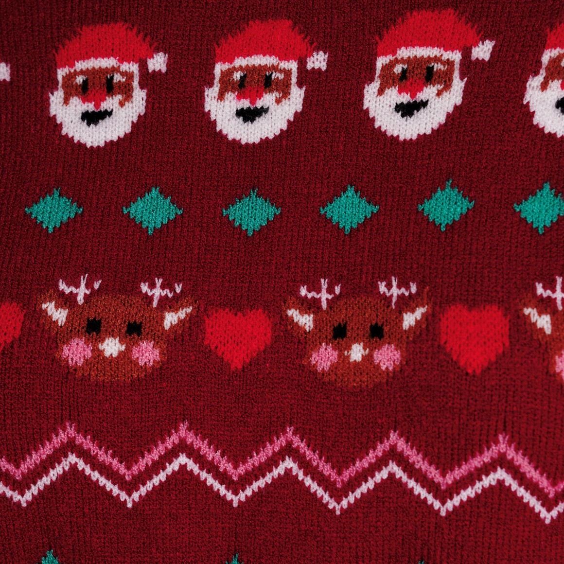Damen Strickpullover mit Weihnachts-Motiven