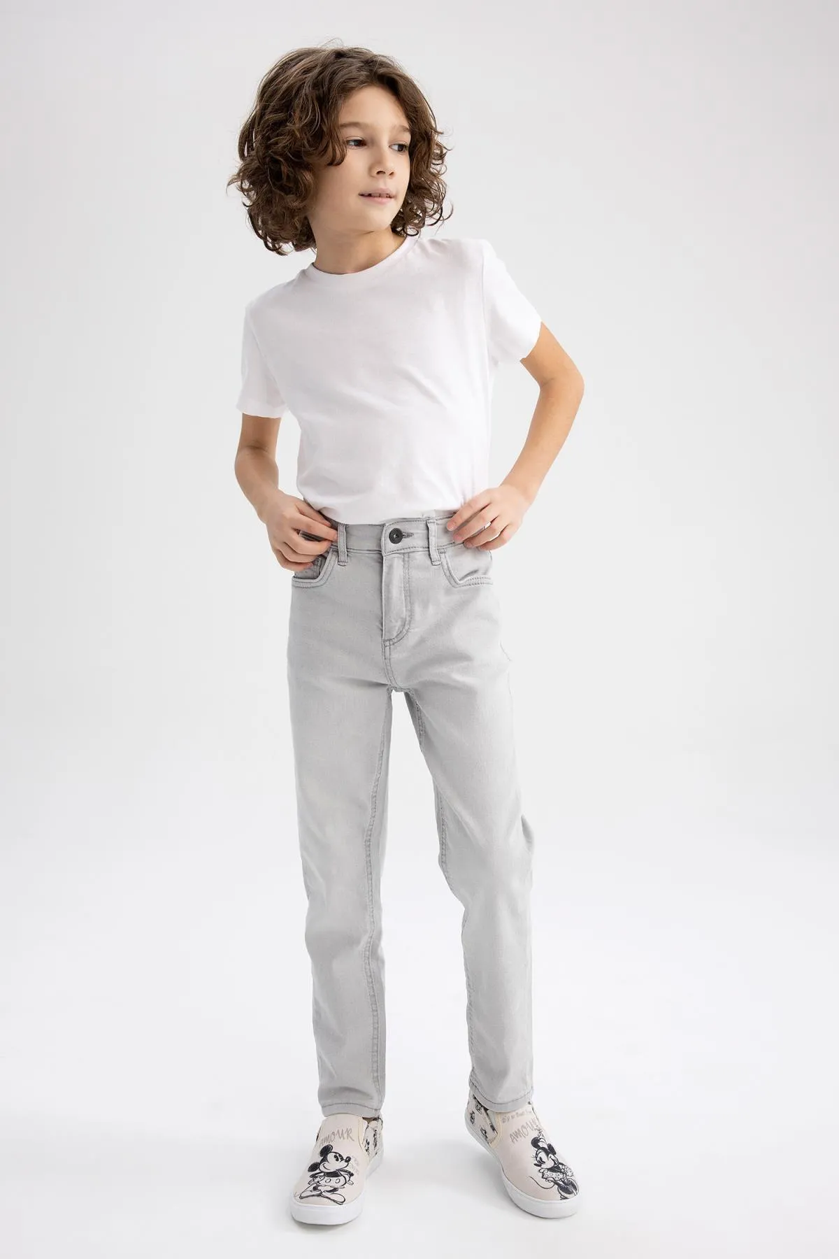 DeFacto  Slim-Fit-Jeanshose für Jungen Z1694a623sp