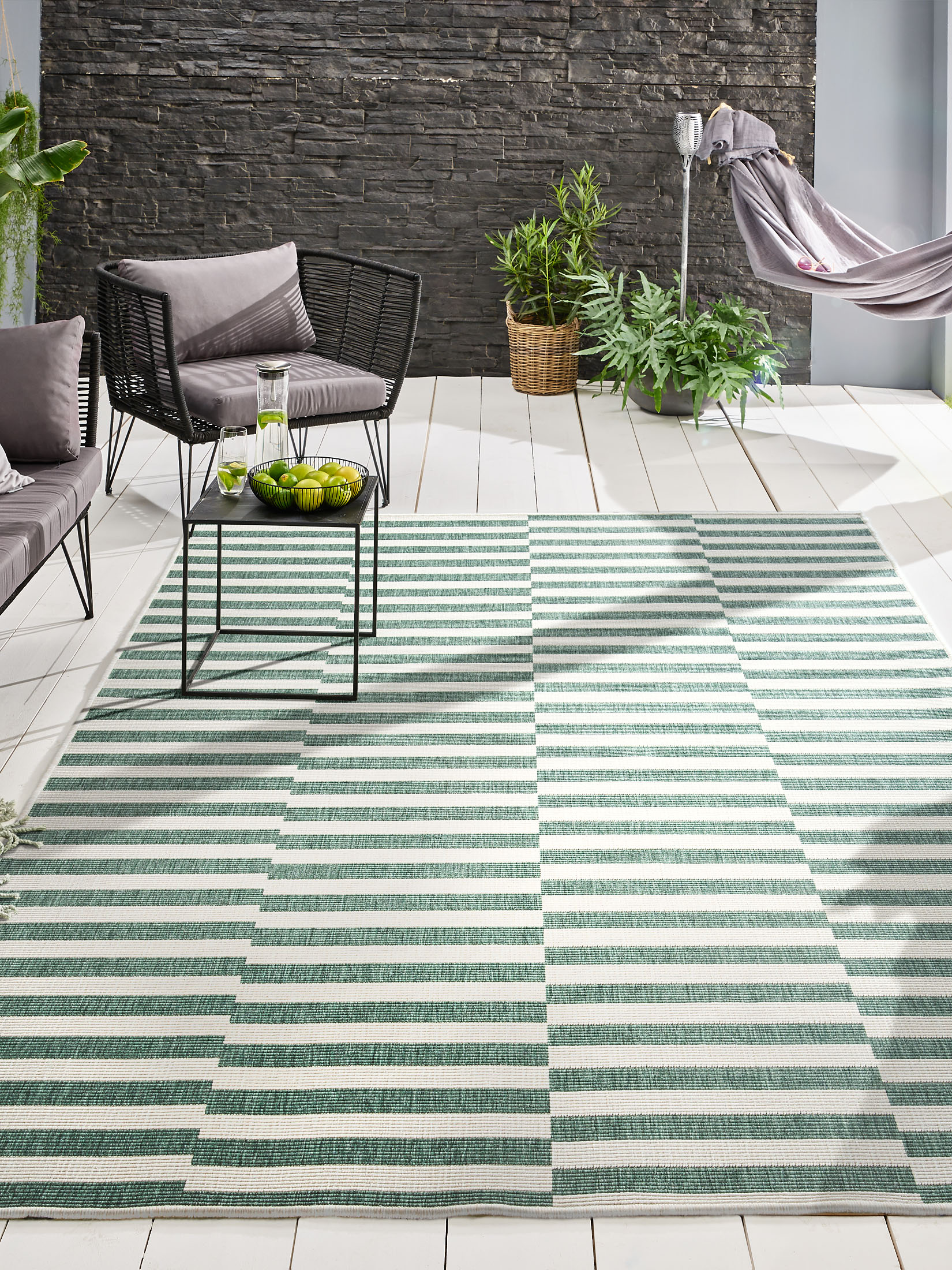 Seabreeze Outdoor-Teppich, Forest