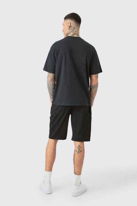 Tall Twill Cargo-Shorts