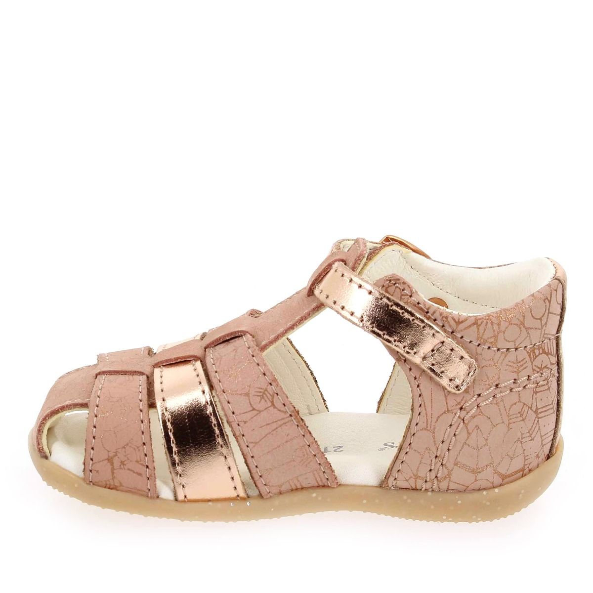 Kickers  BIGFLY-2 ETHNIC - Rose Cuivré